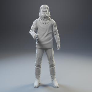 Planet of the Apes Julius Zira Cornelius Zaius Taylor Nova 3D Printed 8 Figures