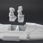 Gerry Anderson Supercar - 7 inches - 10 Figure Set - Seated and Standing